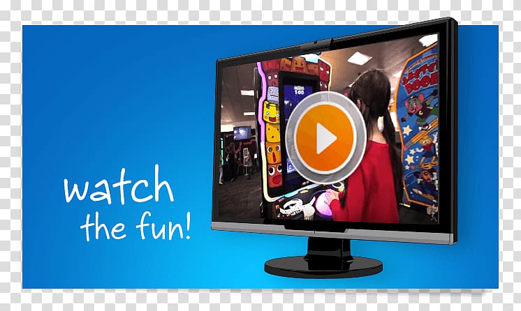 Television Display advertising Computer Monitors Flat panel display, chuck e cheese transparent background PNG clipart
