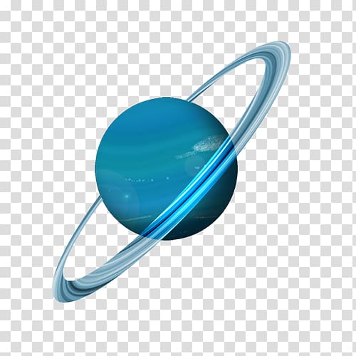 Rings of Uranus Planet Natural satellite Solar System, planet transparent background PNG clipart