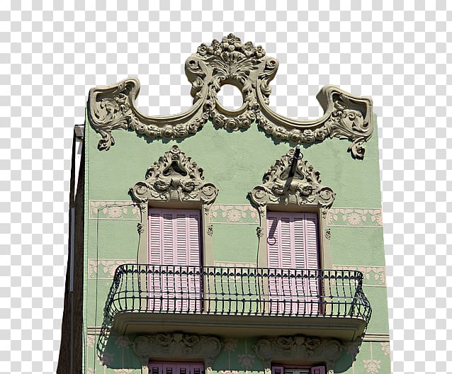 Casa Milxe0 Casa Batllxf3 House Balcony Facade, Small fresh balcony transparent background PNG clipart