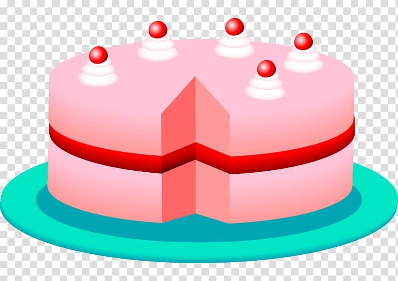 Wedding cake Birthday cake Cupcake Carrot cake Chocolate cake, PINK CAKE transparent background PNG clipart