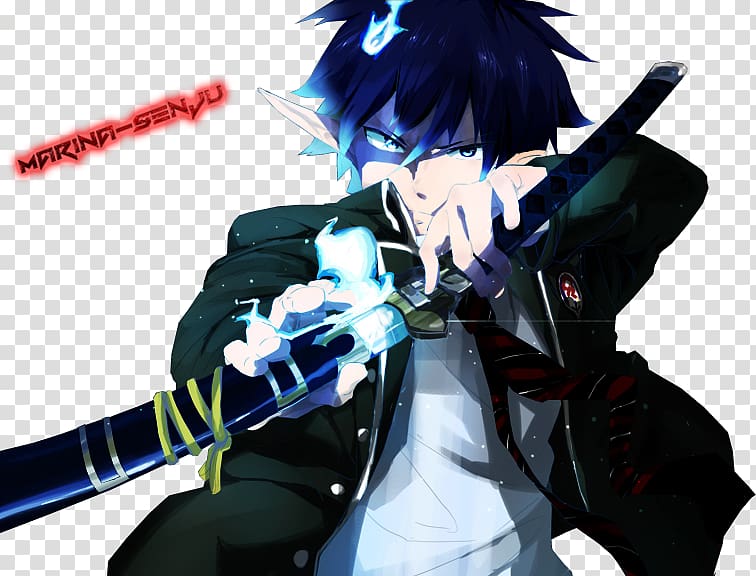 Rin Okumura Blue Exorcist Anime Desktop , Anime transparent background PNG clipart