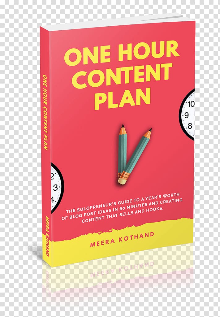 The Solopreneur's Guide Blog Content creation Book Content strategy, meera transparent background PNG clipart