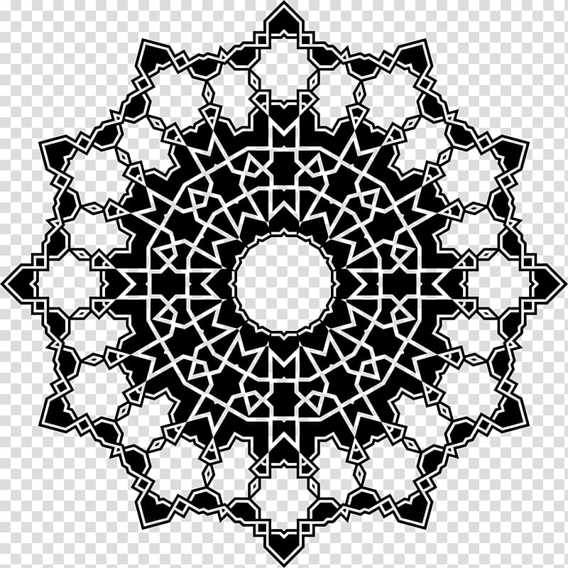 Mandala Logo Islamic banking and finance, geometric transparent background PNG clipart