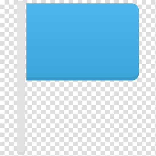 blue square angle sky, Flag blue transparent background PNG clipart