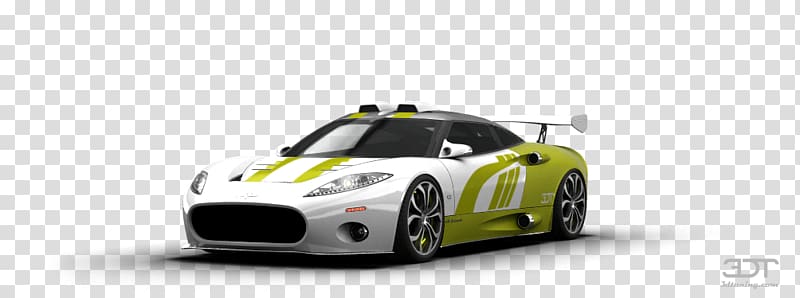 Sports car racing Supercar Automotive design, Spyker C8 transparent background PNG clipart