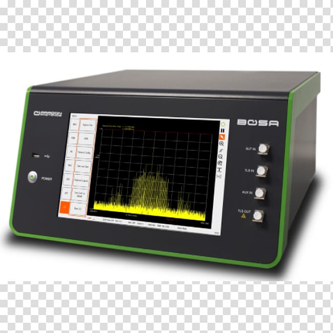 Electronics Nanometer Spectrum analyzer Hewlett-Packard Oscilloscope, Tunable Laser transparent background PNG clipart