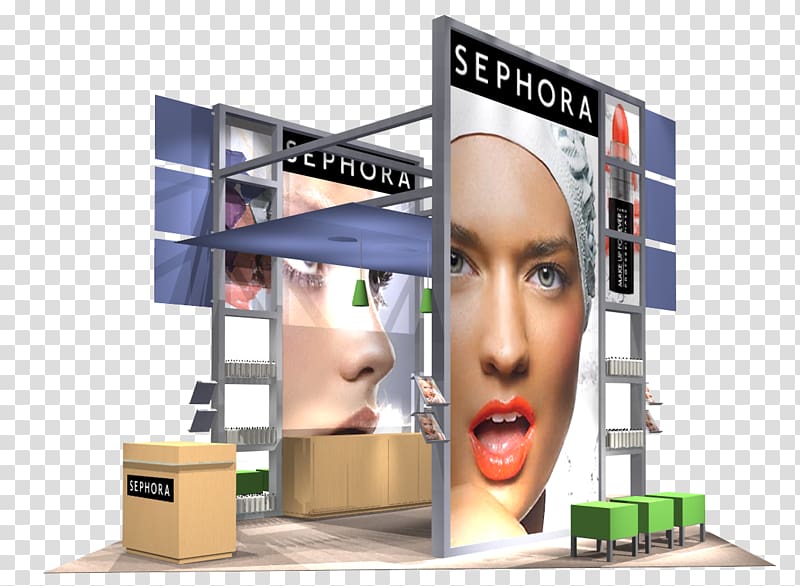 Business Sephora Display advertising, Business transparent background PNG clipart