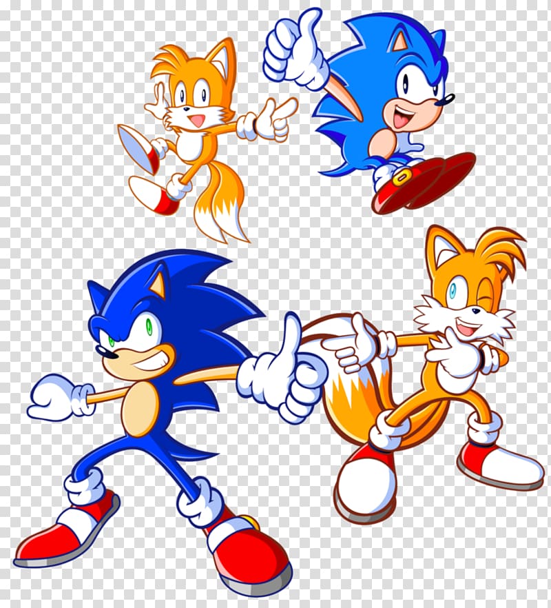 Sonic Chaos Sonic & Knuckles Tails Sonic CD Knuckles the Echidna, sonic the hedgehog transparent background PNG clipart