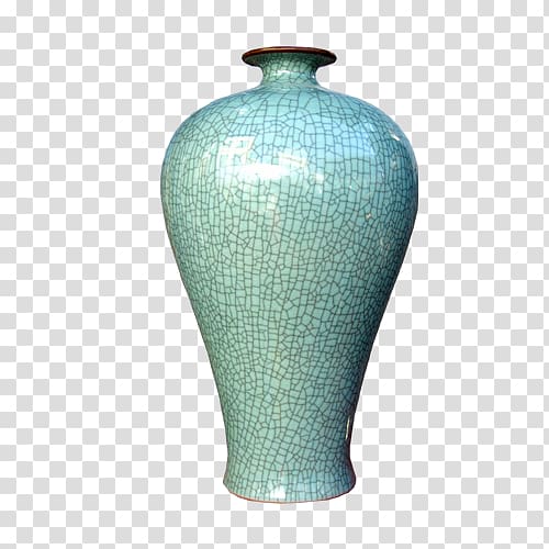 Vase Cyan Designer, Blue vase vase transparent background PNG clipart
