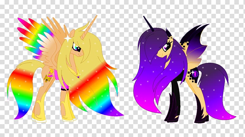 Rainbow Dash YouTube Winged unicorn Pony Nyan Cat, flying clouds transparent background PNG clipart