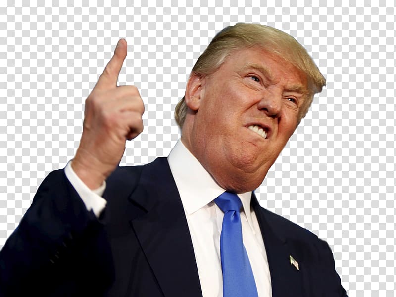 Donald Trump transparent background PNG clipart