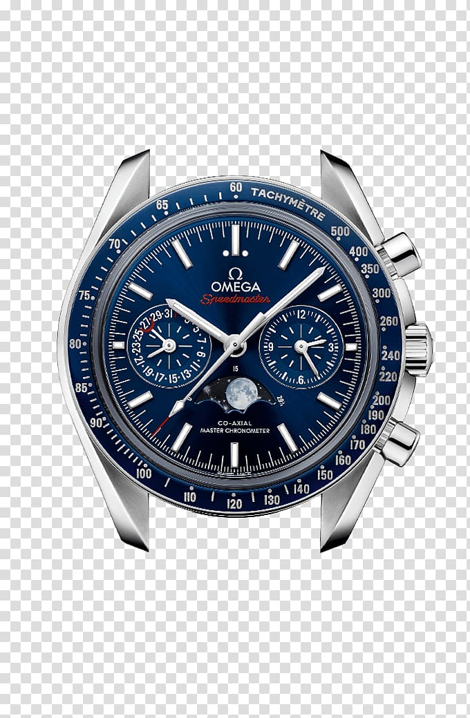 Omega Speedmaster Coaxial escapement Omega SA Omega Seamaster Chronograph, watch transparent background PNG clipart