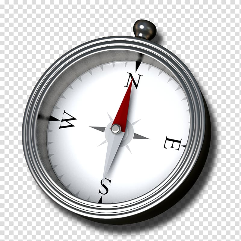 North Compass Sewing needle Magnet Cardinal direction, Compass. transparent background PNG clipart