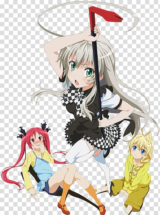 Nyaruko: Crawling with Love Nyarlathotep Anime Hastur MAGES. Inc., Anime transparent background PNG clipart