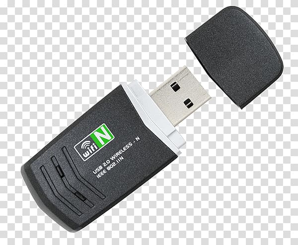 USB Flash Drives Dongle Wi-Fi Adapter, Wireless USB transparent background PNG clipart