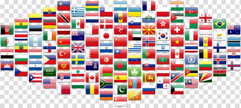 Flags of the World World map iCloud, encouragement transparent background PNG clipart