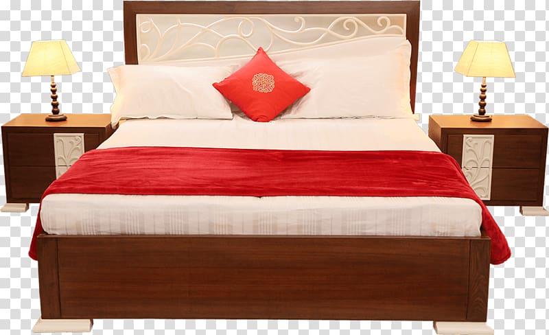 Bedroom Furniture Sets Bed frame Bedroom Furniture Sets, mattresse transparent background PNG clipart