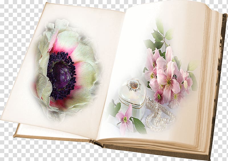 Book Livro de visitas Floral design , book transparent background PNG clipart
