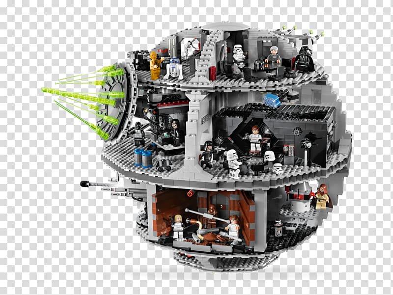 R2-D2 Lego Star Wars Death Star, death star transparent background PNG clipart