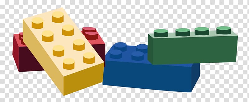 four building block toys, Toy block LEGO, lego transparent background PNG clipart