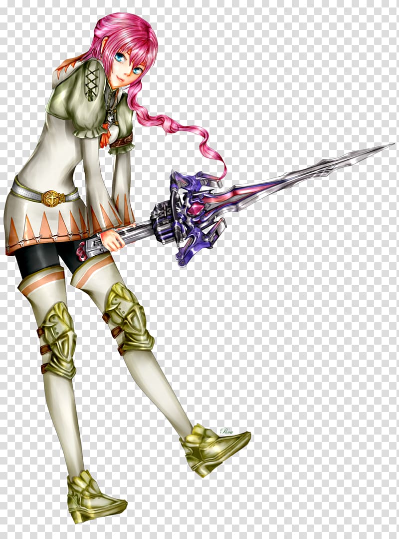 Lightning Dissidia Final Fantasy Serah Farron Kingdom Hearts Character, lightning transparent background PNG clipart