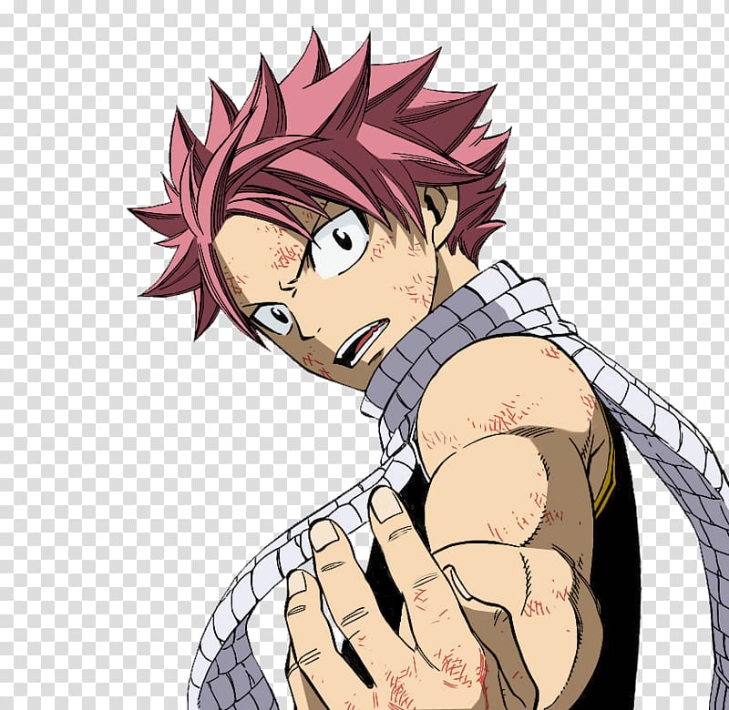 Natsu Dragneel illustration, Natsu Dragneel #1 Gray Fullbuster Erza Scarlet Happy Fairy Tail, Fairy Tail transparent background PNG clipart