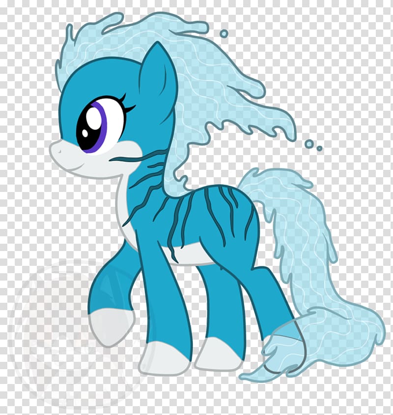 Pony Horse Water , creative wolf avatar transparent background PNG clipart