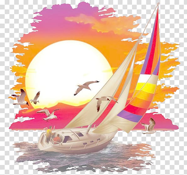 start sailing transparent background PNG clipart