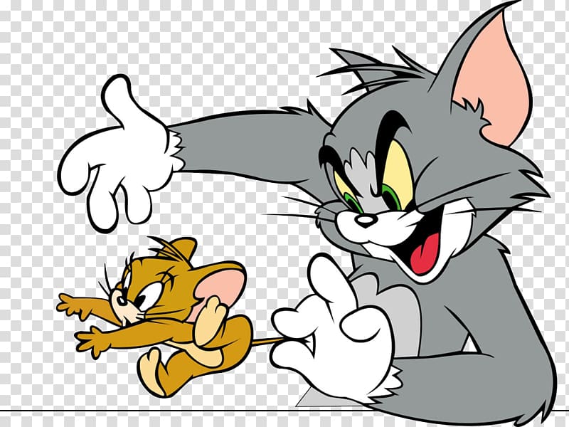 Tom and Jerry , Tom Cat Jerry Mouse Sylvester Tom and Jerry Cartoon, Tom & Jerry transparent background PNG clipart
