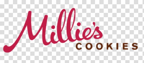 red Millie's Cookies art, Millie's Cookies Logo transparent background PNG clipart