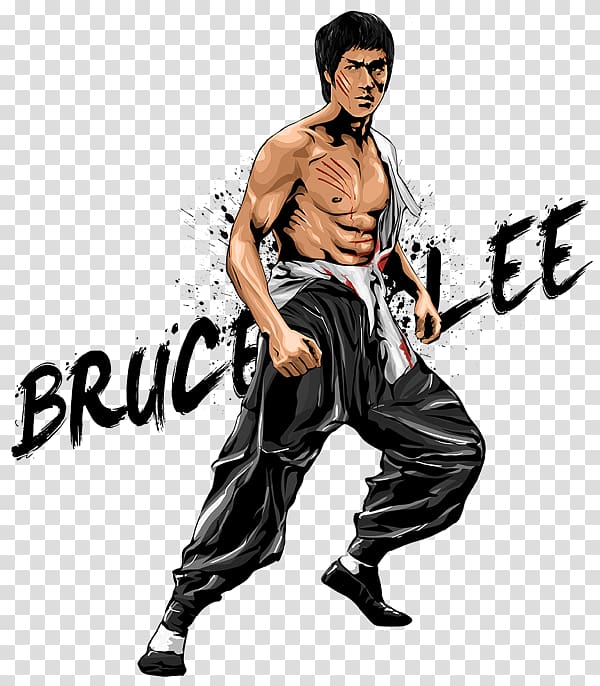 Bruce Lee transparent background PNG clipart