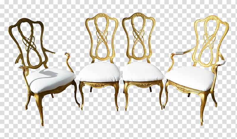 Chairish Table Dining room Hollywood Regency, chair transparent background PNG clipart