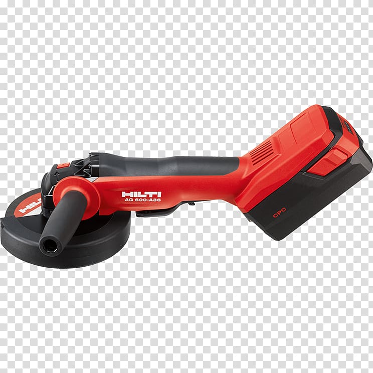 Hilti Angle grinder Grinding Cordless Tool, ground pavement transparent background PNG clipart