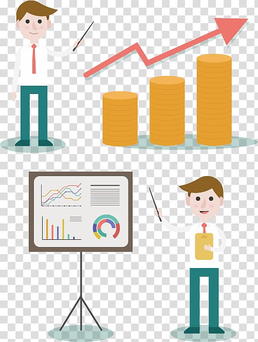 Data analysis Big data Organization Business analysis, Business Cartoon Creative transparent background PNG clipart