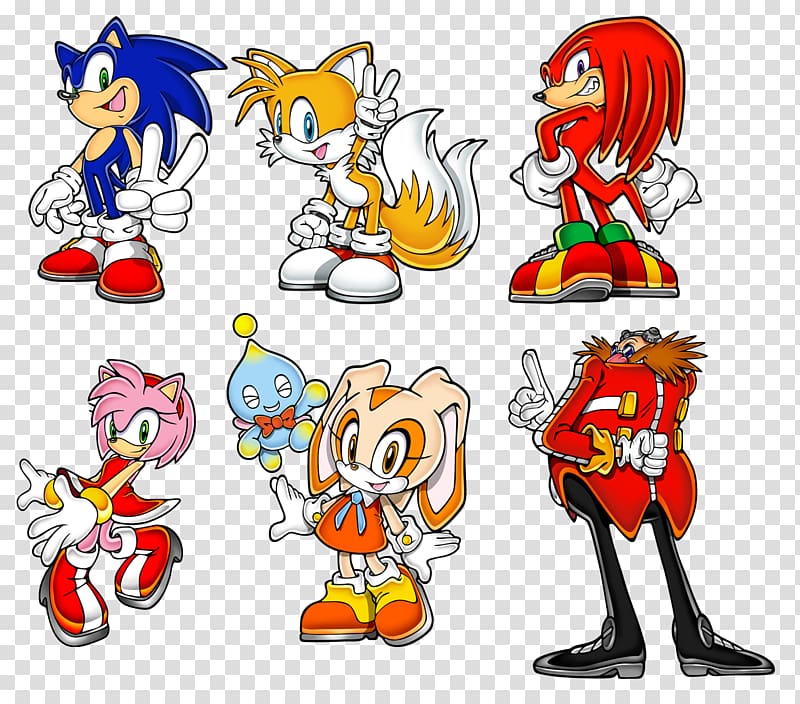 Sonic Advance 2 Sonic the Hedgehog 2 Amy Rose Tails, sonic advance artwork transparent background PNG clipart