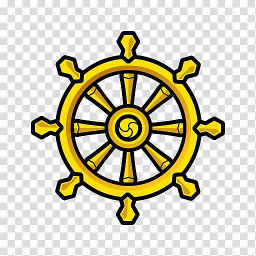 Ship\'s wheel Steering wheel, Wheel of Dharma transparent background PNG clipart
