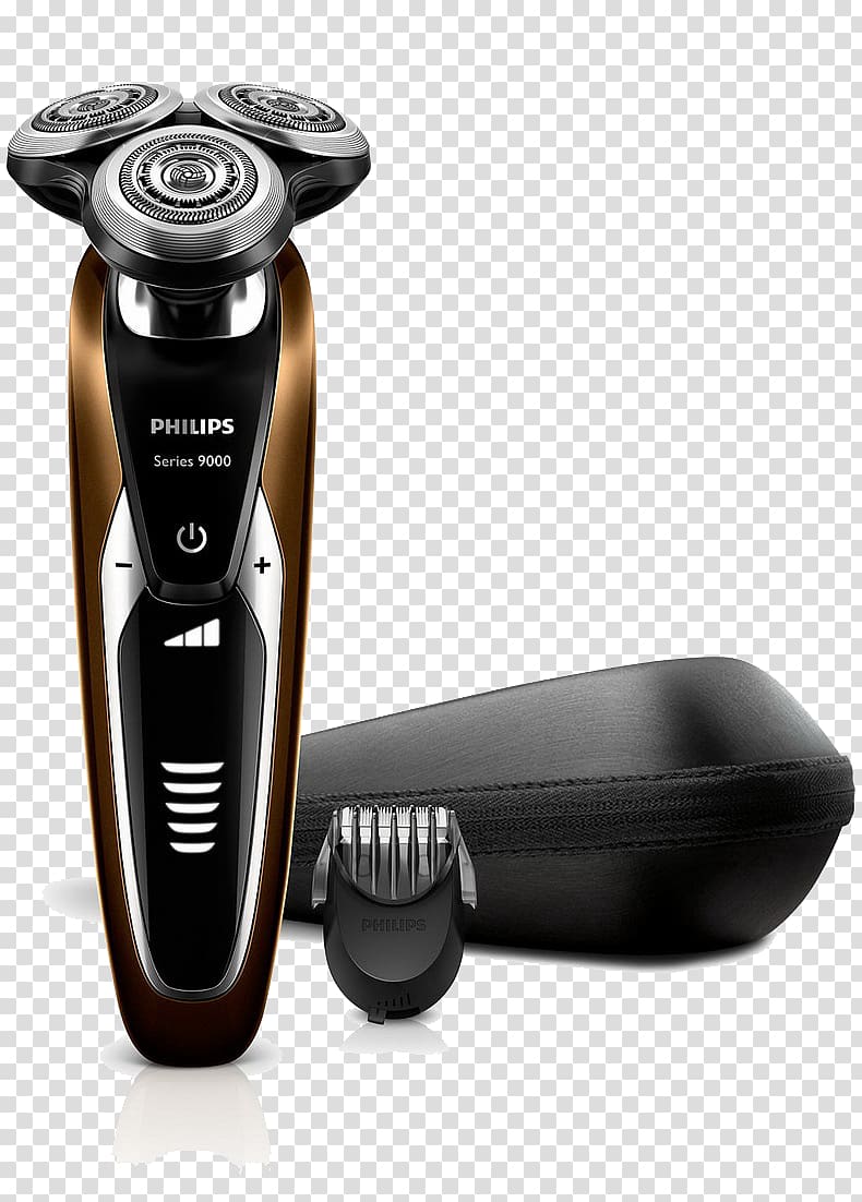 Shaving Electric razor Norelco Philips, Humanity slip handle electric razor transparent background PNG clipart