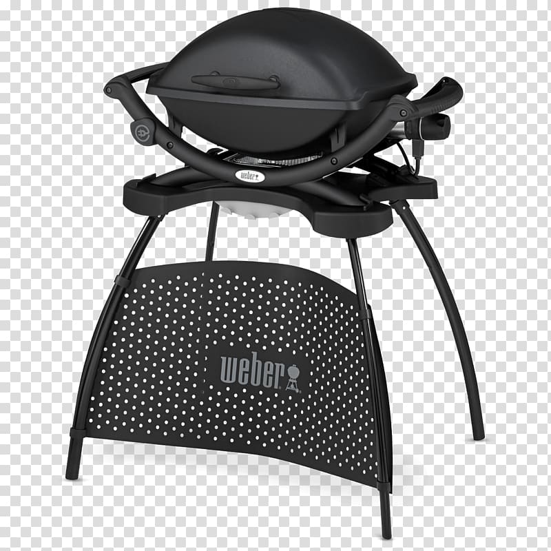 Barbecue Weber Q 1200 Weber Q 1400 dark grey Weber Q 2200 Weber-Stephen Products, Q1400 Electic Grill Cart transparent background PNG clipart