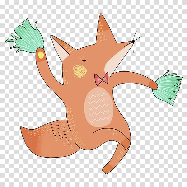 Cat Red fox Illustration, Red fox transparent background PNG clipart