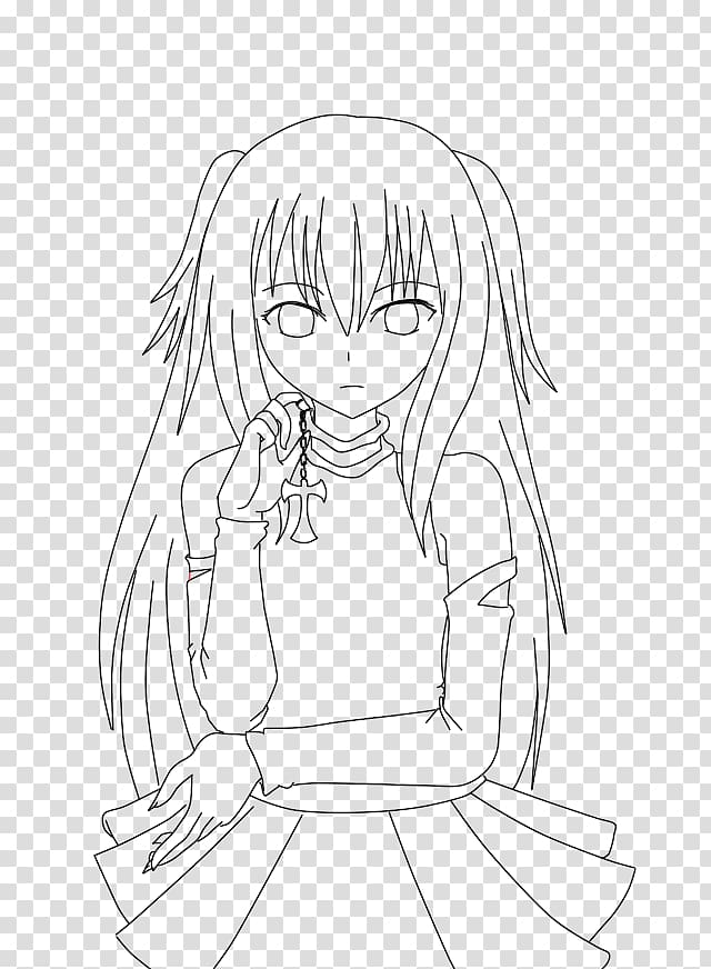 Drawing Line art Anime Coloring book, Sled Cartoon transparent background PNG clipart