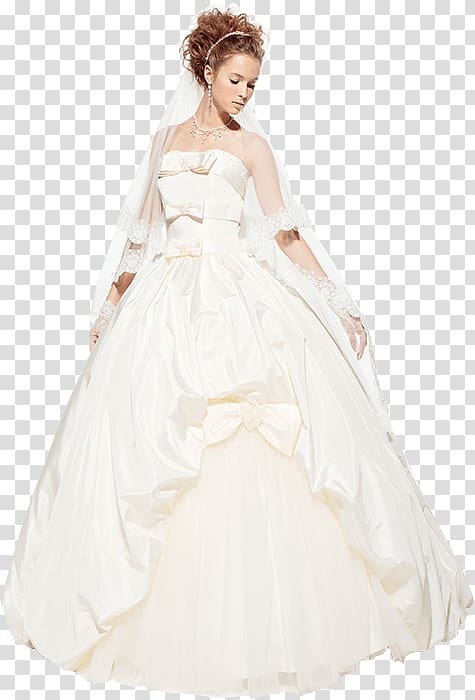 Wedding dress Bride Gown, dress transparent background PNG clipart