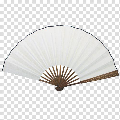 China Hand fan Dance Color, White Japanese folding fan transparent background PNG clipart