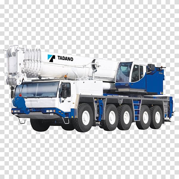 Mobile crane Tadano Limited Tadano Faun GmbH Heavy Machinery, mechanical crane transparent background PNG clipart