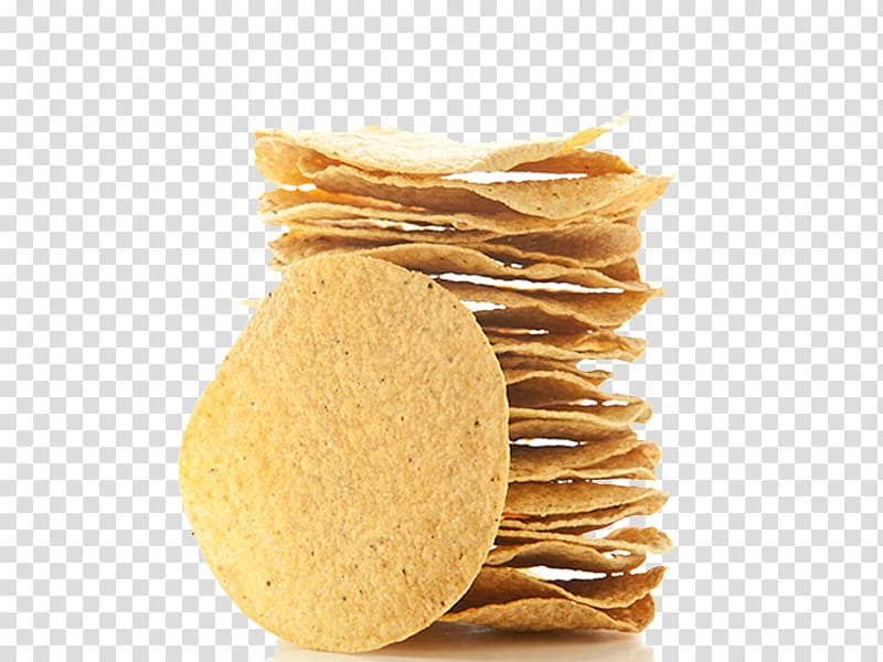 Tostada Junk food Potato chip Cracker Frying, Crispy potato chips transparent background PNG clipart