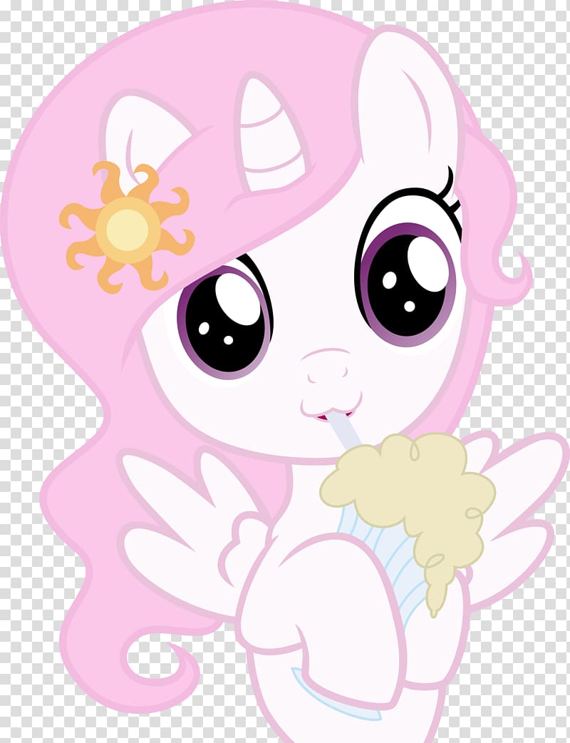 Princess Celestia Pony Princess Luna Filly Princess Cadance, Milkshake transparent background PNG clipart