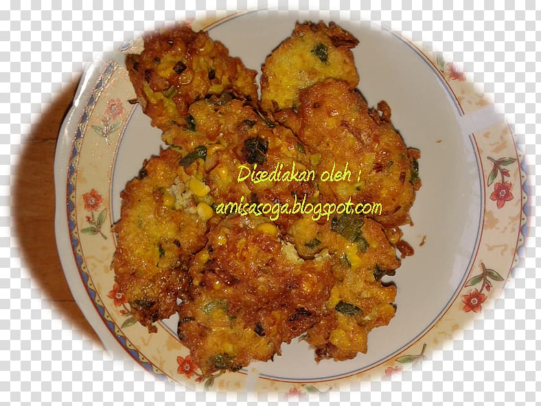 Pakora Fritter Pakistani cuisine Vegetarian cuisine Bakwan, gandum transparent background PNG clipart
