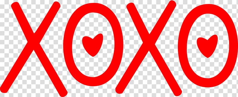 XOXO heart art ., others transparent background PNG clipart