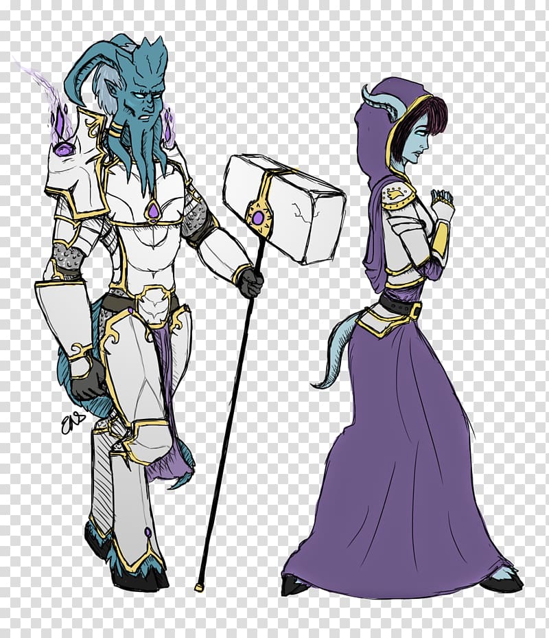 World of Warcraft Draenei Paladin Priest Drawing, world of warcraft transparent background PNG clipart