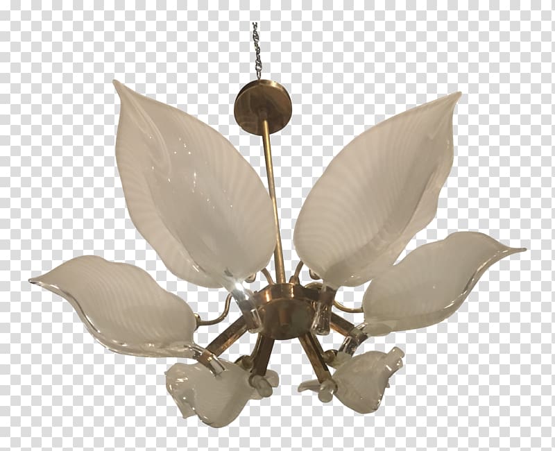 Murano glass Light fixture Chandelier Barovier & Toso, glass transparent background PNG clipart