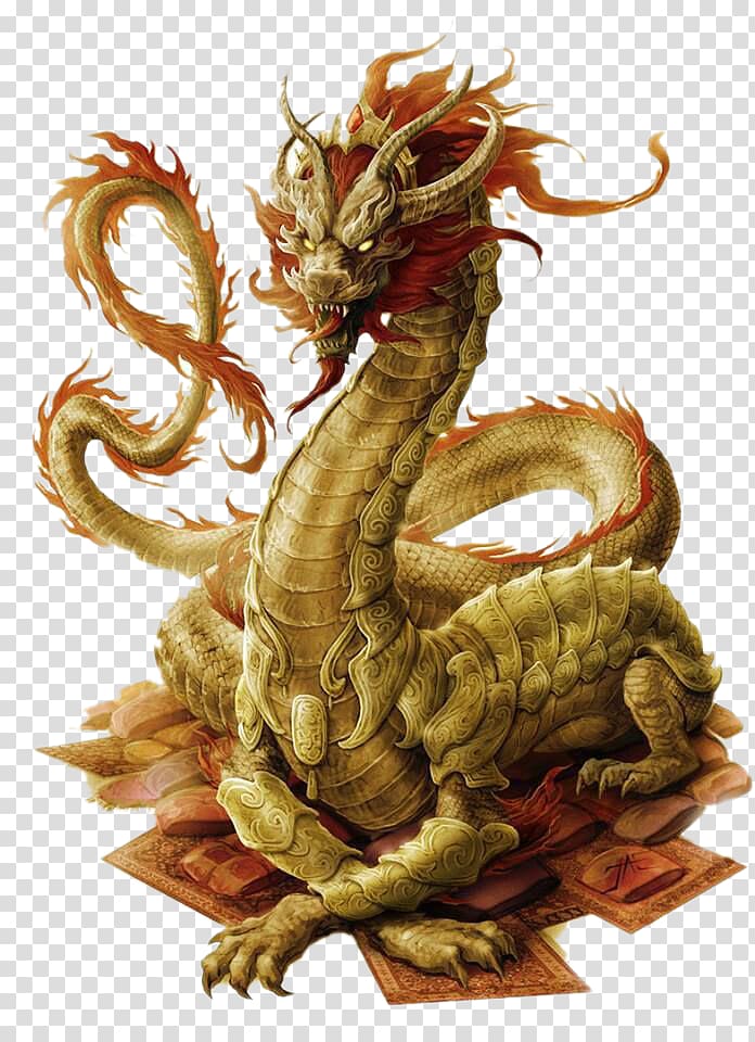 Free download | Yellow and orange dragon illustration, Chinese dragon  Legendary creature Mythology Fantasy, Dragon transparent background PNG  clipart | HiClipart